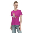 thumbnail image 4 of Women's Basic Short Sleeve T-Shirt Sailor Moon Moon Hare, 4 of 6
