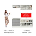 thumbnail image 5 of Cocina Integral Completa Modular Madesa Lux 200cm BG 01, 5 of 5