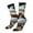 2 Black-1, variant on Coral Fish Dolphin Print Adult Socks for Men & Women,Calf Socks, Ankle Socks,Boots Socks,Breathable Casual Sock,Unisex Crew Socks
