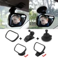 thumbnail image 2 of Monitor 2 en 1 para niños, espejo retrovisor para bebé, espejo de observación para bebé en el coche, asiento trasero de coche, espejo de seguridad para niños, fácil instalación, 2 of 6