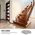 thumbnail image 3 of 12 Pcs Fence Post Caps Replacement Accessory Railing Iron Sheet, 3 of 6