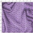 thumbnail image 4 of Soimoi Purple Poly Georgette Fabric Floral & Check Print Fabric by the Yard 42 Inch Wide, 4 of 5