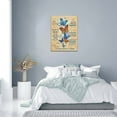 thumbnail image 2 of Blue Butterfly Wall Art Farmhouse Country Inspirational Quotes Canvas Prints Painting Butterflies Pictures Framed Vintage Artwork Home Decor for Girls Bedroom Dining Living Room Bathroom 12"x16", 2 of 6