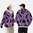 thumbnail image 3 of Rocae Funny Goose Print Breathable Sun Protection Hoodie Quick-Dry Lightweight Long Sleeve Hoodie Unisex Running Sports Shirt Small, 3 of 9