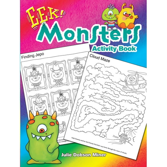 Dover Kids Activity Books: Fantasy: EEK! Monsters Activity Book (Paperback)