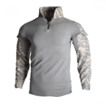 thumbnail image 1 of Camiseta de manga larga para hombre, estilo militar, camuflaje de rana, para exteriores, secado rápido, pantalones cortos para senderismo, material flexible, ajuste cómodo, 1 of 4