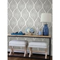 thumbnail image 4 of A-Street Prints Arboretum Honey Leaves Unpasted Non Woven Wallpaper, 20.5-in by 33-ft, 56.4 sq. ft., 4 of 8