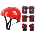 thumbnail image 4 of 7 Pcs Kids Protective Gear Set Roller Skate Helmet Elbow Wrist Knee Pad For Skateboard Cycling Skating Scooter, 4 of 5
