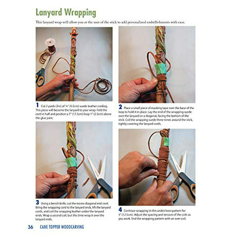 Making the carved cane topper: Woodworking project 