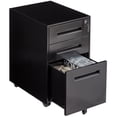 thumbnail image 2 of Costway Rolling A4 File Cabinet Sliding Drawer Metal Office Document Holder Organizer, 2 of 7