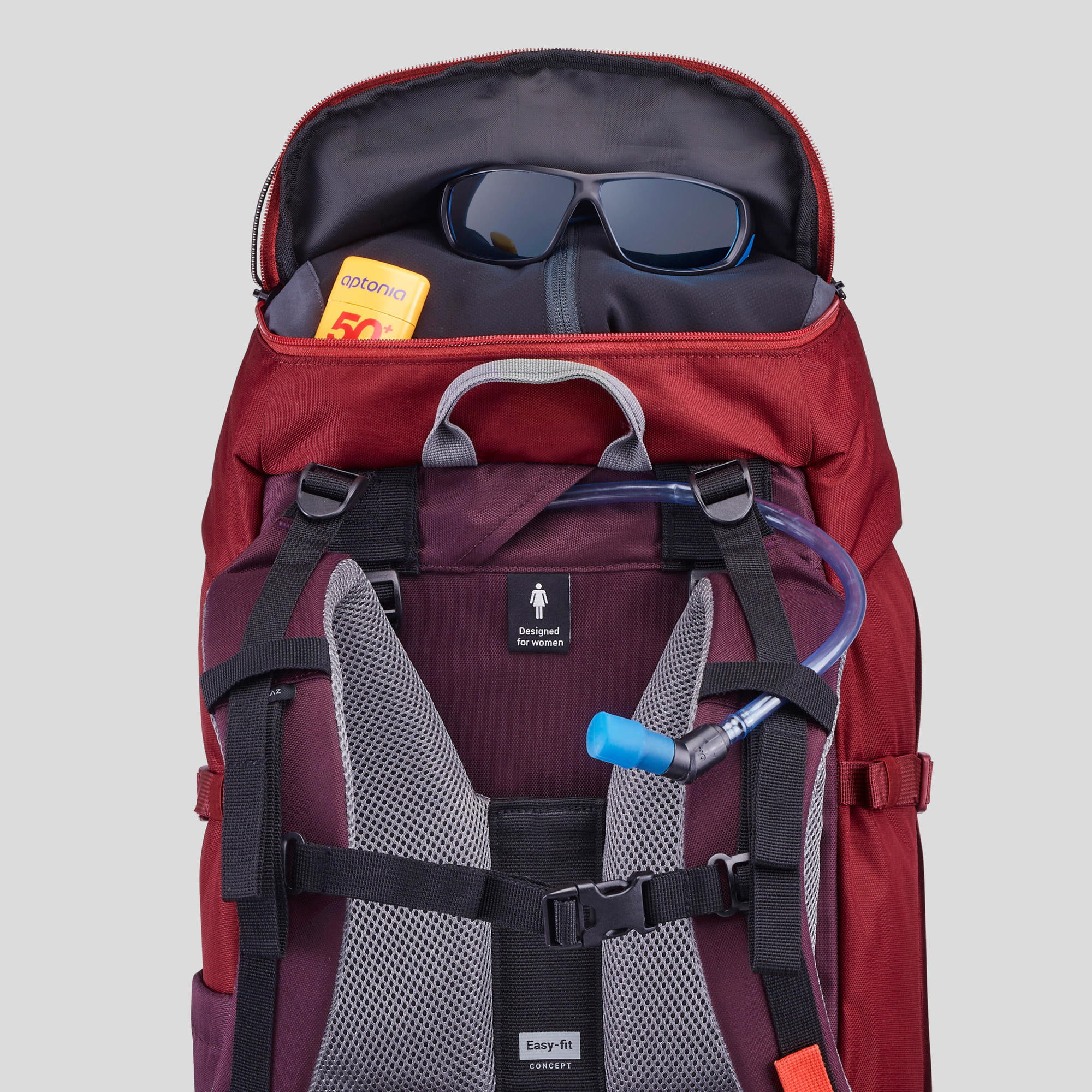 Decathlon - Forclaz Trek 100 Easyfit, 50 L Hiking Backpack, Men's 