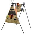 thumbnail image 4 of Bolsa de almacenamiento para acampar al aire libre, bolsa de almacenamiento para acampar, soporte portátil para cubiertos al aire libre, bolsa de almacenamiento de tela Oxford, instalación sin esfuerzo, 4 of 8