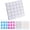 AI, variant on Perler Bead Pegboard 2.6mm 52 Pins — Square Fuse Bead Pegboard Plate for Bead Art, Iron Bead Pattern Template for DIY Craft Projects