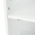 thumbnail image 6 of GDF Studio Schemkel Modern Free Standing Bathroom Storage Cabinet, Matte White, 6 of 10