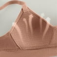 thumbnail image 4 of OGLCCG Girls Seamless Training Bras Adjustable Straps Sports Bras Breathable Wireless Light Padded Bralette for Teens 14-18 Years, 4 of 6