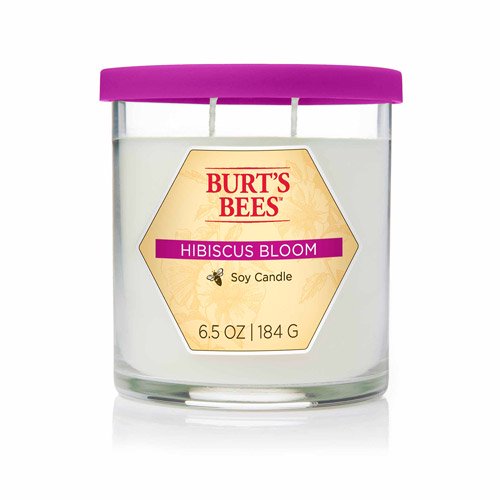 Burt's Bees Small Jar Candles, Hibiscus Bloom