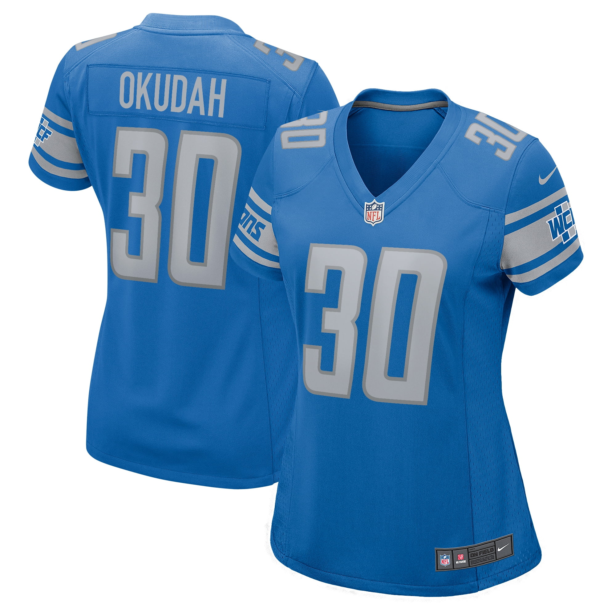 Jeff Okudah Detroit Lions Nike Women's 2020 NFL Draft First Round Pick ...