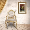 thumbnail image 3 of Anna Peters 18x24 Gold Ornate Framed and Double Matted Museum Art Print Titled - Flower Piece in a Vase, 3 of 4