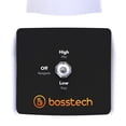 thumbnail image 3 of Licuadora Bosstech 750 watts 2 velocidades con Vaso de plastico de 2 lts Blanco, 3 of 4