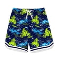 thumbnail image 5 of Lanbubble Boys' Athletic Shorts Quick Dry Stretch Elastic Waist Bottoms Big Boy Mesh Breathable Active Running Workout Shorts for Youth (7-12 Years), 5 of 5