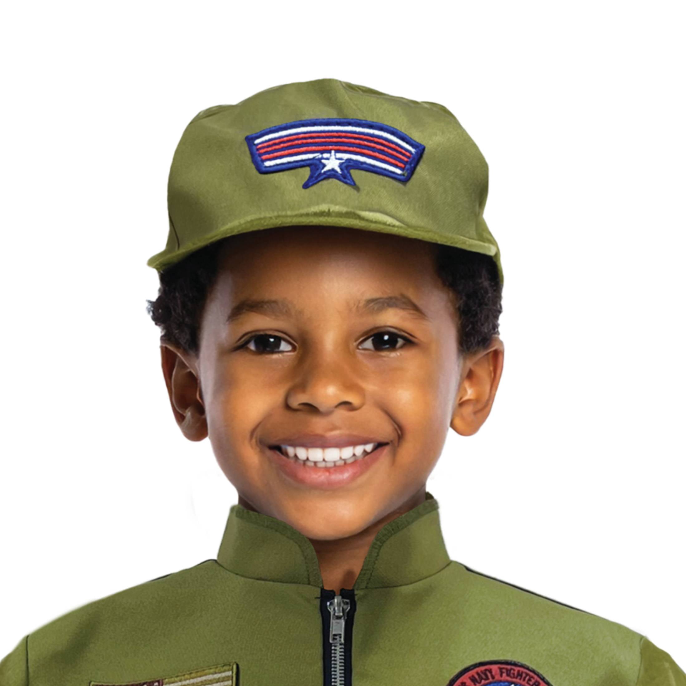 Fighter Pilot Halloween Costume for Children, Boy's Size S (6/6x), by Way to Celebrate
