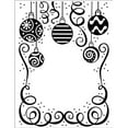 thumbnail image 1 of Creative Expressions EF097 Bauble Celebration Embossing Folder, 1 of 1
