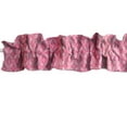 thumbnail image 3 of Jacquard Tribal Diamonds Curtain Sleeve Topper Window Treatment with Bottom and Top Ruffle, 3 of 5