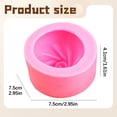 thumbnail image 3 of Clearance Silicone Dumpling Mold, 3 Inch Non-Stick Reusable Steamed Stuffed Bun Shaping Tool, DIY Pastry Maker for Homemade Breakfast, Baozi, Snack, Baking and Traditional Chinese Food Handcrafting, 3 of 6