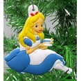 thumbnail image 3 of Alice in Wonderland Alice Holiday Christmas Ornament Set - Unique Shatterproof Plastic Design, 3 of 5