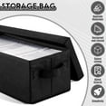 thumbnail image 2 of HLONK Lot de 4 Boîtes de Rangement pour DVD Organisateurs de Films - Porte-Disques avec Couvercles pour Ranger Solution Parfaite de Rangement pour Étui de DVD Porte-DVD, 2 of 9