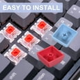 thumbnail image 5 of 20Pcs PBT Keycap Set Mechanical Numeric Keypads for Keyboard, Red, 5 of 7