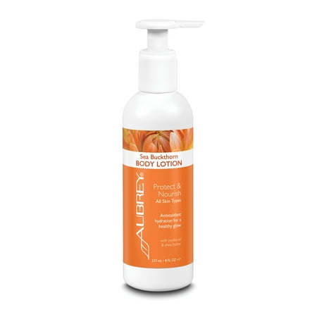 Aubrey Sea Buckthorn Body Lotion with Shea Butter, 8 Fl. Oz.