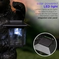 thumbnail image 5 of Alpine Corporation Bear Couple with Lantern and Welcome Sign Statue with Solar LED Lights, 5 of 10