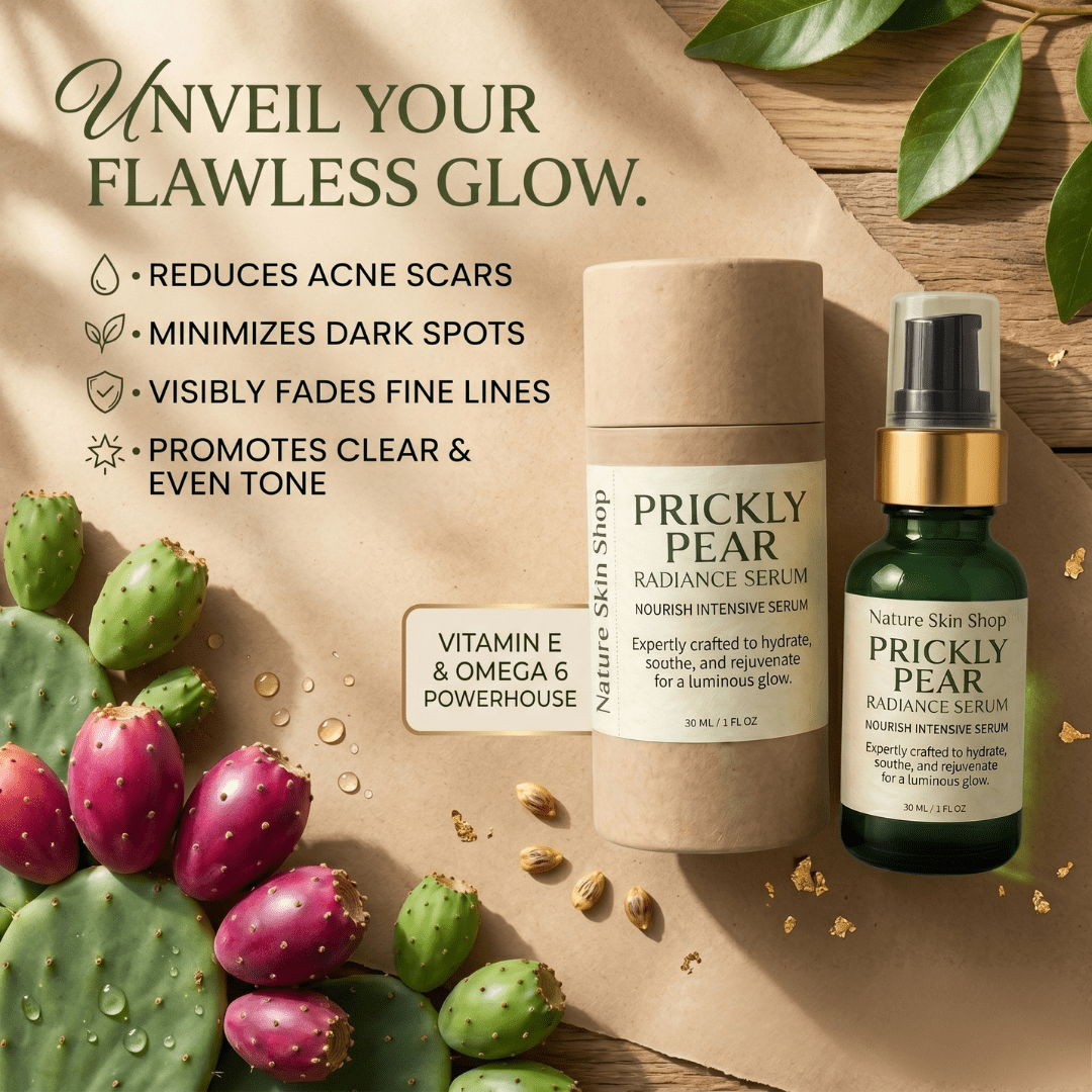 Nature Skin Shop Prickly Pear Radiance Serum, 1 Ounce