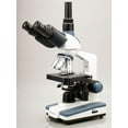 thumbnail image 2 of AmScope 2000X LED Lab Trinocular Compound Microscope w 3D Mechanical Stage + 5MP Camera New, 2 of 4