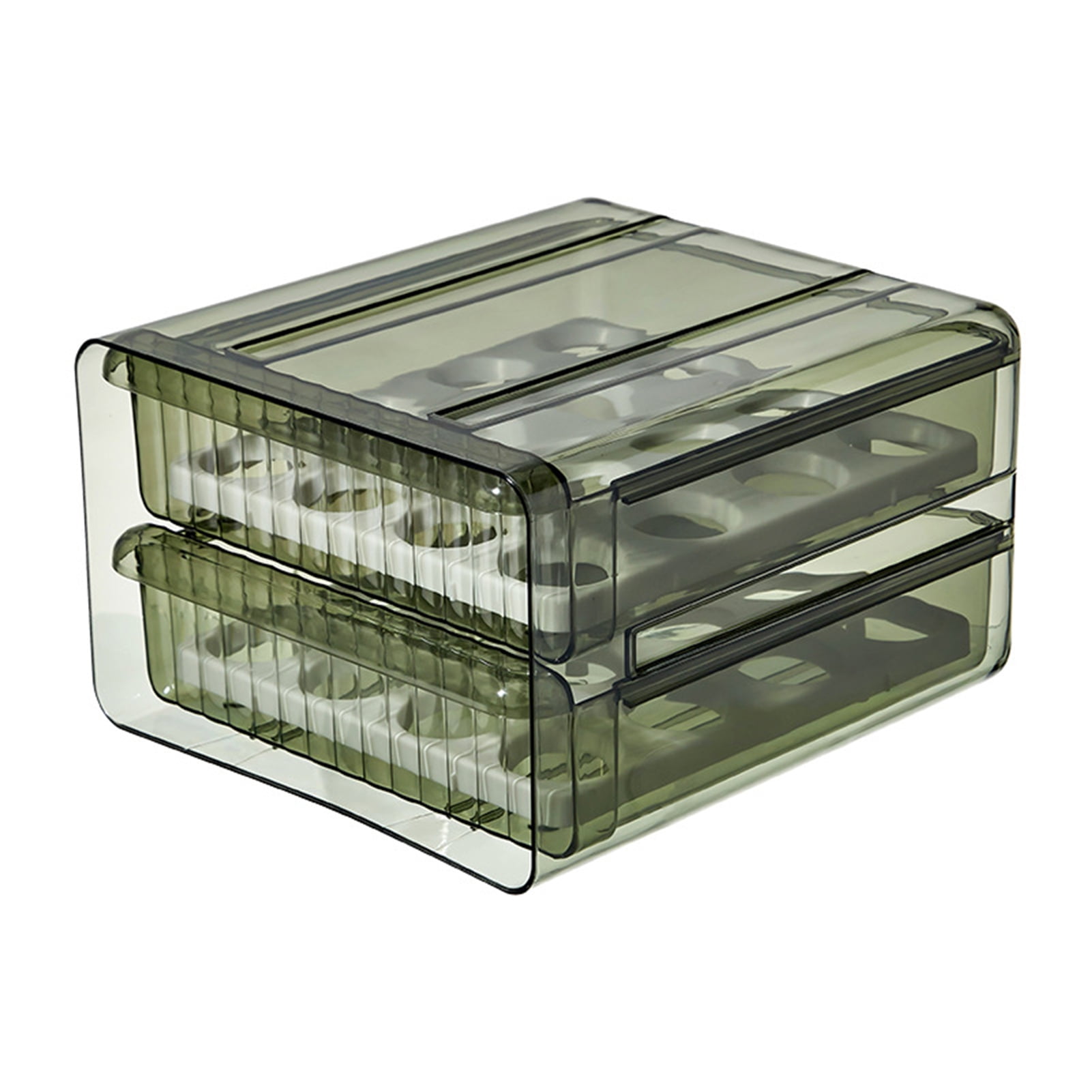 Pull Out Refrigerator Drawer Extend the Egg Freshness Time Storage Tray for  Food Storage Accessories 