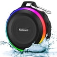 thumbnail image 1 of Altavoz de ducha Bluetooth Kunodi IPX7 resistente al agua con luces, 1 of 6