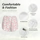 thumbnail image 4 of Balery Cute Rabbit Pantalones cortos deportivos para mujer con forro y dos bolsillos, elásticos, para entrenamiento, gimnasio, yoga-Medium, 4 of 7