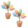 thumbnail image 3 of 2 piezas de adornos de jardín para fiesta de Pascua, novedosos huevos de Pascua, decoración de bonsái, recuerdo de fiesta de Pascua, 3 of 5