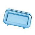 thumbnail image 2 of Estuche porta pañuelos Caja de pañuelos decorativa de lujo, servilleta multiusos, almacenamiento de papel, contenedor de pañuelos faciales, organizador para dormitorio, , Azul Magideal Estuche porta pañuelos, 2 of 7