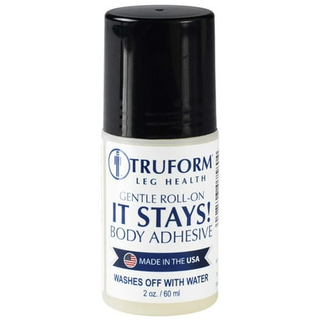 

KYTVOLON Roll-on Body Adhesive Prevents Stocking Rolling or Falling Down 2 fl. Ounce Made in USA