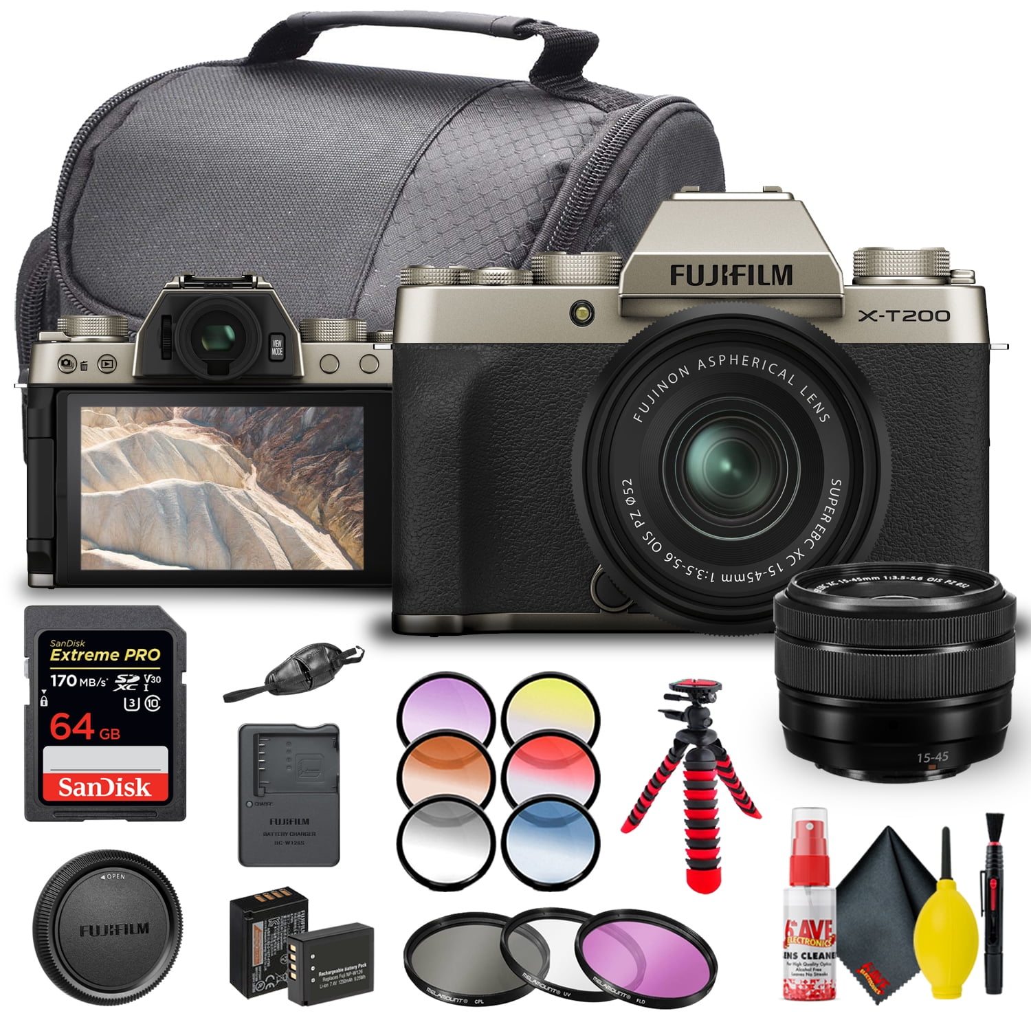 fujifilm xt200 dual lens