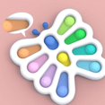 thumbnail image 3 of Simple Sensory Fidget Toy, Fidget Dimple Toy Silicone Flipping Butterfly Board Stress Relief Early Educational Toy Hand Toy Compatible With Kids Adult, 3 of 3