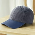 thumbnail image 4 of Hat Old Retro Design Adjustable Unisex Washed Plain Baseball Cap for Beach, 4 of 10