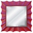 thumbnail image 1 of Hickory Manor HM9726ACRD Miroir Sunburst Carré - Rouge Chinois Antique, 1 of 1