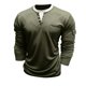 thumbnail image 5 of pstuiky camisas de hombre de manga larga, Cárdigan informal de dos piezas con cuello en V falso, botones y mangas largas con bolsillos para hombre tops de invierno para hombre xxl, 5 of 8