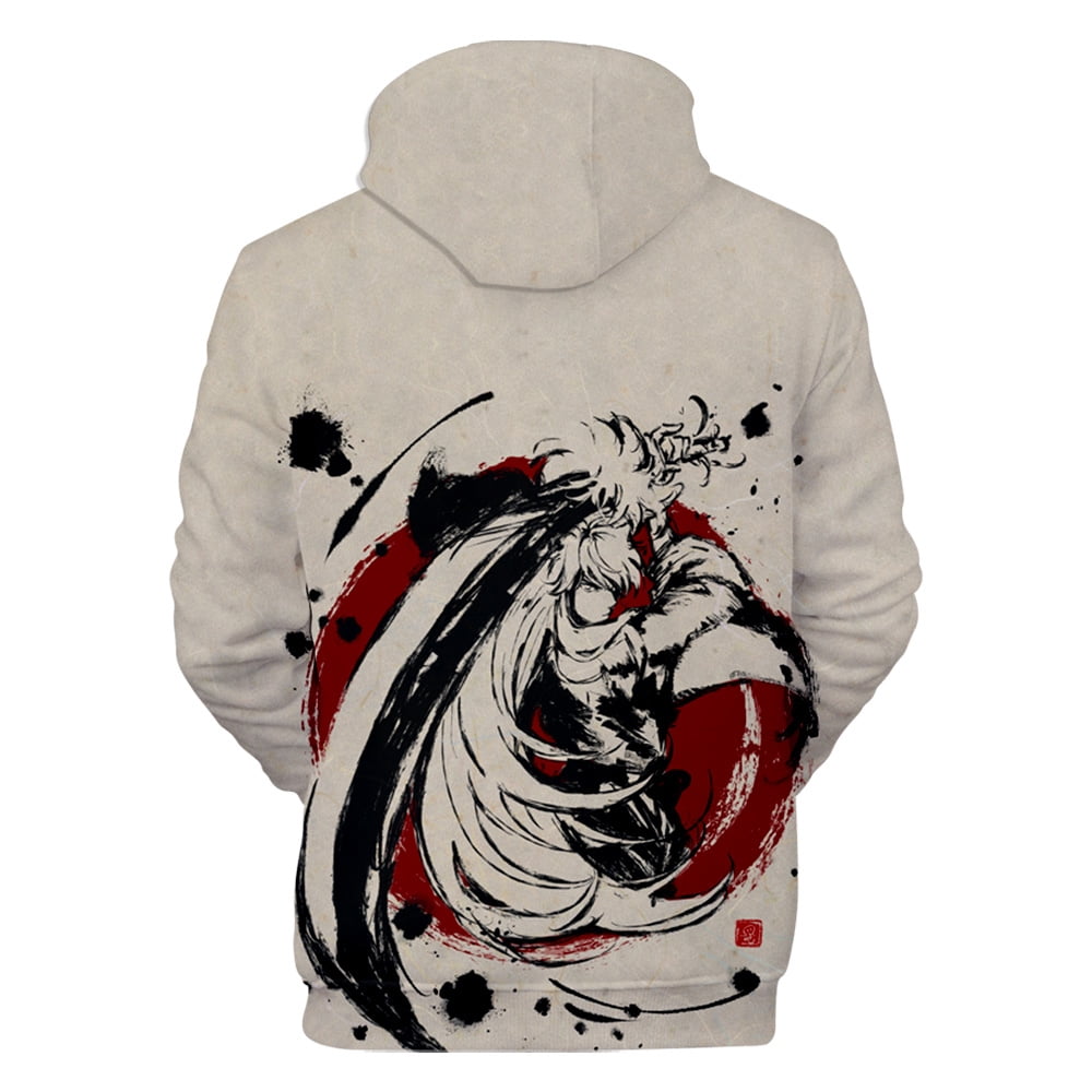 Inuyashas Hoodie Sweatshirts Men/Women Autumn Winter Hooded Tops Fashion Cartoon Anime Hoodies