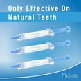 thumbnail image 6 of MySmile Teeth Whitening Kit  & Teeth Whitening strips, Non-Sensitive Teeth Whitening Gel, 5-LED Teeth Whitening Light, Remove Years of Stains, Mint, 6 of 8