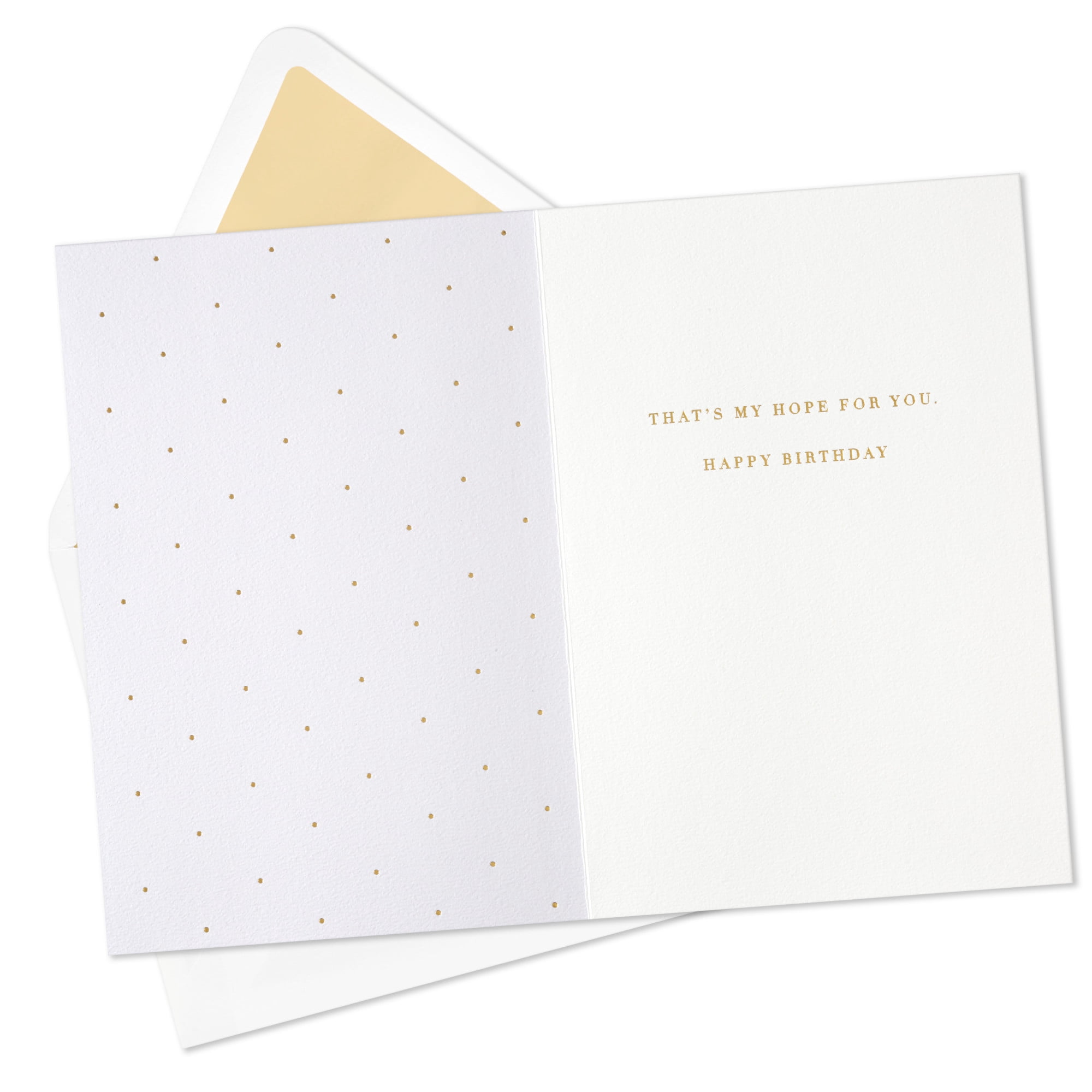 Hallmark Signature Birthday Card (Your Best Year Ever)