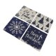 thumbnail image 4 of 4 Uds Fundas De Almohada Navideñas Para Sofá Familiar 45x45cm Ciervo Copo De Nieve Muñeco De Nieve Cómodas Almohadas Navideñas De Lino(02), 4 of 5